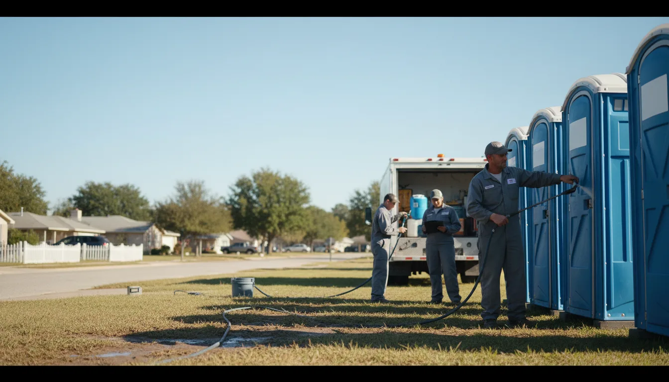 Long-Term Portable Toilet Rental in Agency, IA near me